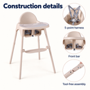Baby Direct 4-in-1 High Chair with Double Tray, gallery image 10