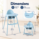 Baby Direct 4-in-1 High Chair with Double Tray, gallery image 15