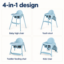 Baby Direct 4-in-1 High Chair with Double Tray, gallery image 17