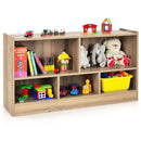 Kids Bookshelf & Toy Shelf, Storage Cabinet w/ 5 Compartments for Organizing Toys, Dolls product image 1