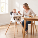 Baby Direct Convertible Wooden High Chair and Booster — Grey, gallery image 1