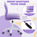 Purple Ergonomic Children Study Chair with Adjustable Height for Boys Girls Teens