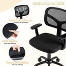 Children's study chair with adjustable height, breathable mesh backrest, and removable soft cushion for comfort and.
