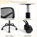 Children's study chair with adjustable height, lumbar support, and stable 5-claw base for ergonomic comfort and easy.