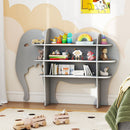 Elephant Kids Bookshelf, 3-Tier Toddler Bookcase for Toy Storage product image 2