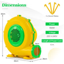 950W Air Blower for Inflatables – product view