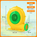 550W Air Blower for Inflatables – product view
