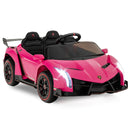 Baby Direct Licensed Lamborghini 4WD Kids Ride-on Sports Car for Kids in Pink