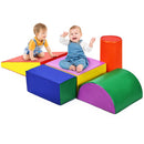 5-Piece Foam Climb and Crawl Playset – Multicolour