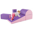 5-Piece Foam Climb and Crawl Playset – Purple