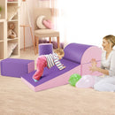 5-Piece Foam Climb and Crawl Playset – Purple