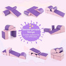 5-Piece Foam Climb and Crawl Playset – Purple
