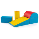 5-Piece Foam Climb and Crawl Playset – Red