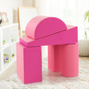 5-Piece Foam Climb and Crawl Playset - Rose - image 1