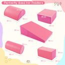 5-Piece Foam Climb and Crawl Playset - Rose - image 4