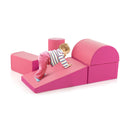 5-Piece Foam Climb and Crawl Playset - Rose - image 6