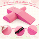 5-Piece Foam Climb and Crawl Playset - Rose - image 11