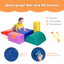 6-Piece Foam Climb and Crawl Activity Set – Red