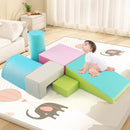 6-Piece Foam Climb and Crawl Activity Set – Green
