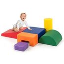 6-Piece Foam Climb and Crawl Activity Set – Colourful