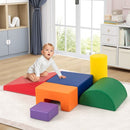 6-Piece Foam Climb and Crawl Activity Set – Colourful