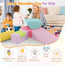 6-Piece Foam Climb and Crawl Activity Set – Multicolour