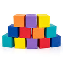 12-Piece Soft Foam Building Blocks Set – Multicolour
