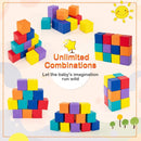12-Piece Soft Foam Building Blocks Set – Multicolour