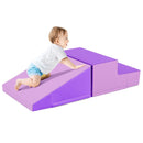 2-Piece Foam Step and Slide Playset – Purple – Purple