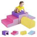 4-Piece Foam Tunnel Climbing Set – Rose