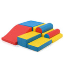 7-Piece Foam Building Blocks and Climbing Set – Colourful