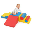 7-Piece Foam Building Blocks and Climbing Set – Colourful