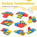 7-Piece Foam Building Blocks and Climbing Set – Colourful