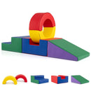 5-Piece Foam Climbing Set with Split Ring – Colourful