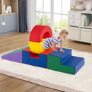 5-Piece Foam Climbing Set with Split Ring – Colourful