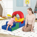 5-Piece Foam Climbing Set with Split Ring – Colourful