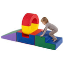 5-Piece Foam Climbing Set with Split Ring – Colourful
