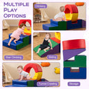 5-Piece Foam Climbing Set with Split Ring – Colourful