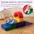 5-Piece Foam Climbing Set with Split Ring – Colourful