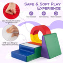5-Piece Foam Climbing Set with Split Ring – Colourful