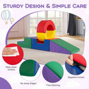 5-Piece Foam Climbing Set with Split Ring – Colourful