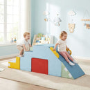 Convertible Foam Climber with Table and Chair Layout – Multicolour