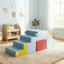 Convertible Foam Climber with Table and Chair Layout – Multicolour