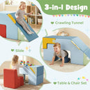 Convertible Foam Climber with Table and Chair Layout – Multicolour
