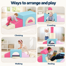 Baby Direct 7-Piece Foam Climbing Set with Floor Mat, gallery image 6