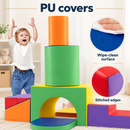 Baby Direct 7-Piece Foam Climbing Set with Floor Mat, gallery image 31