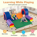 10-Piece Foam Climbing Set with Arches and Mats – Multicolour