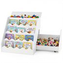 2-in-1 Kids Bookshelf & Toy Storage Organizer, Storage Rack product image 1