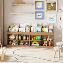 3-Tier Kids Bookshelf, Montessori Cube Bookcase for Nursery, Classroom product image 2