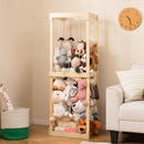 300L Large Stuffed Animal Storage, Space-saving Toy Storage Organiser w/Open Top & Elastic Cords product image 1